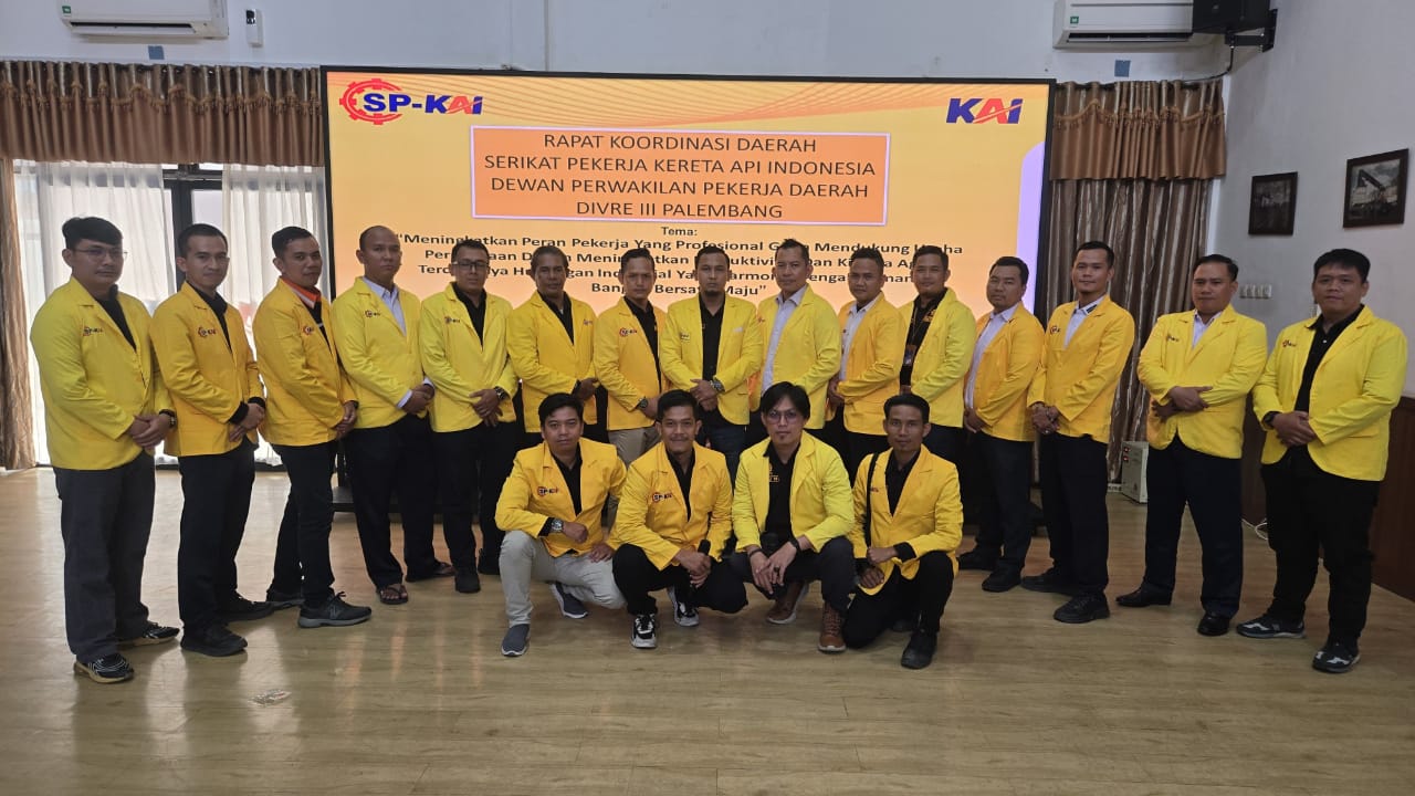 Rakorda DPPD SP-KAI Divre III Palembang