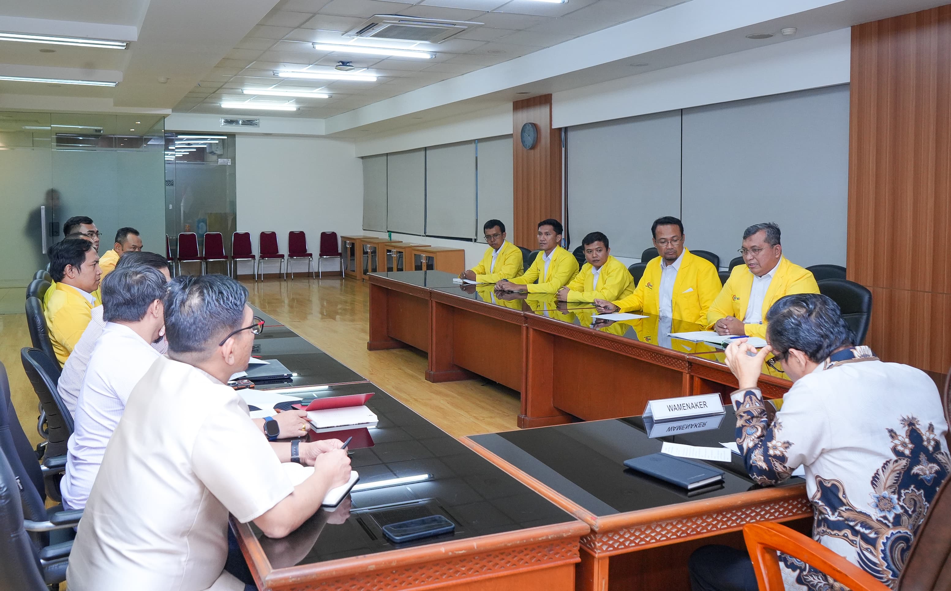 SP-KAI bersilaturhami kepada Wakil Menteri Tenaga Kerja RI